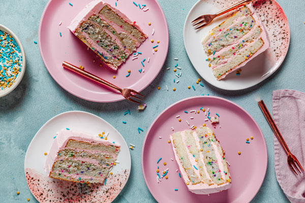 Funfetti Layered Cake