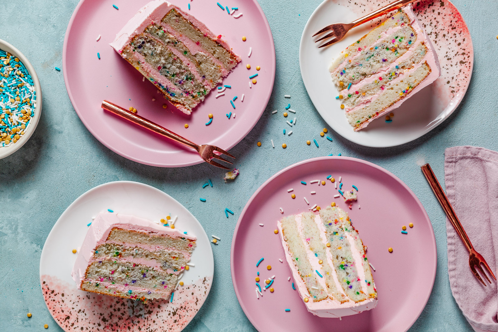 Funfetti Layered Cake