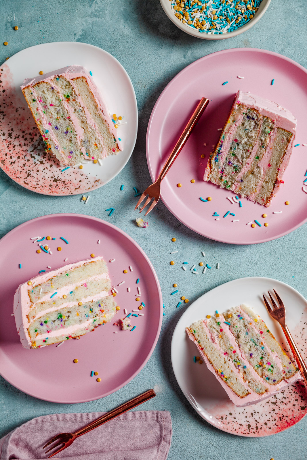 Funfetti Layered Cake