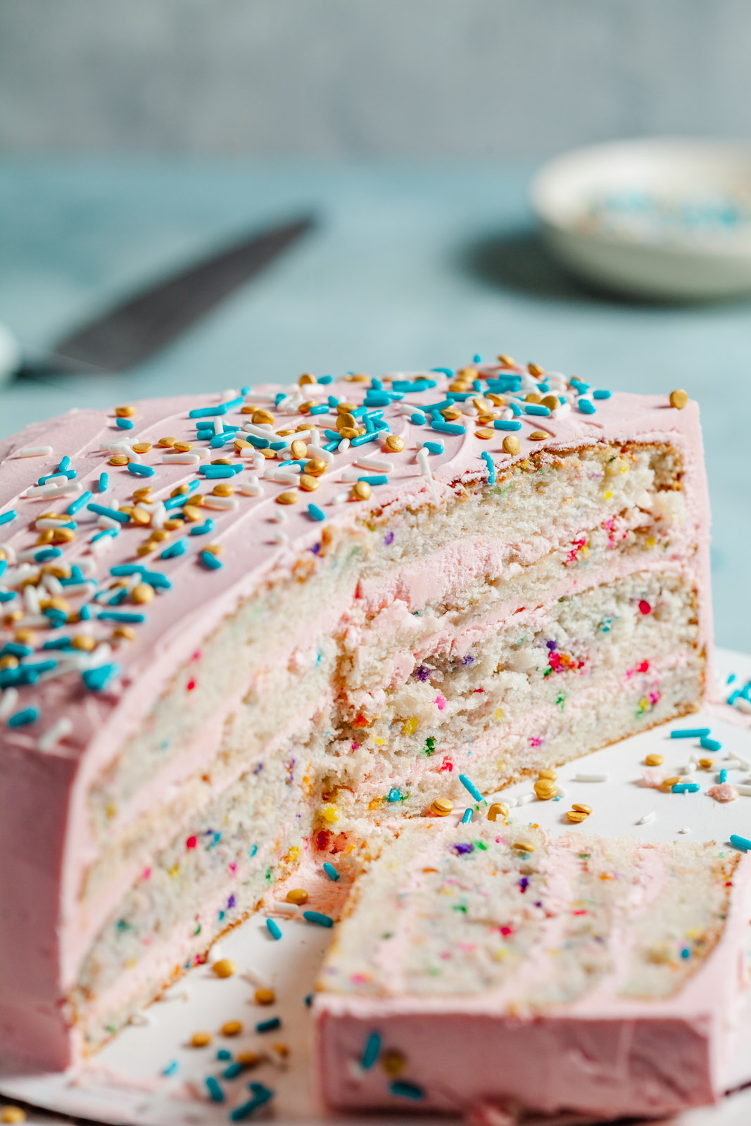 Funfetti Layered Cake