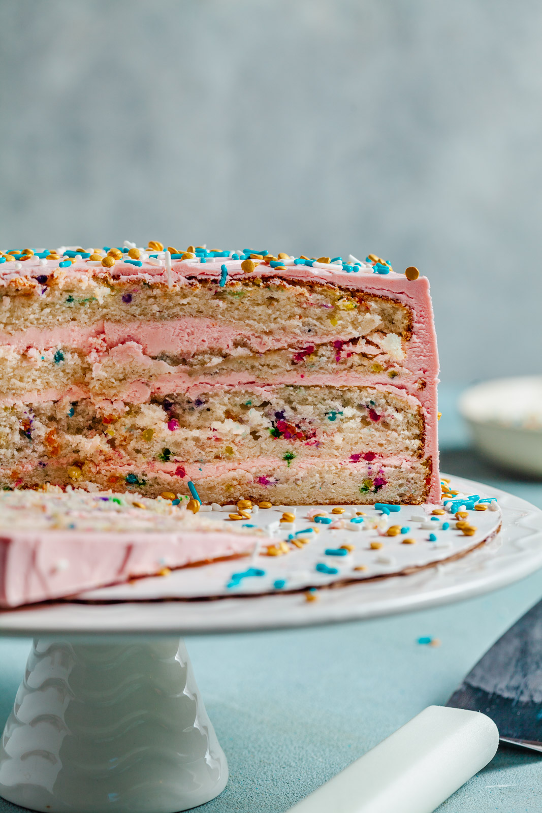 Funfetti Layered Cake