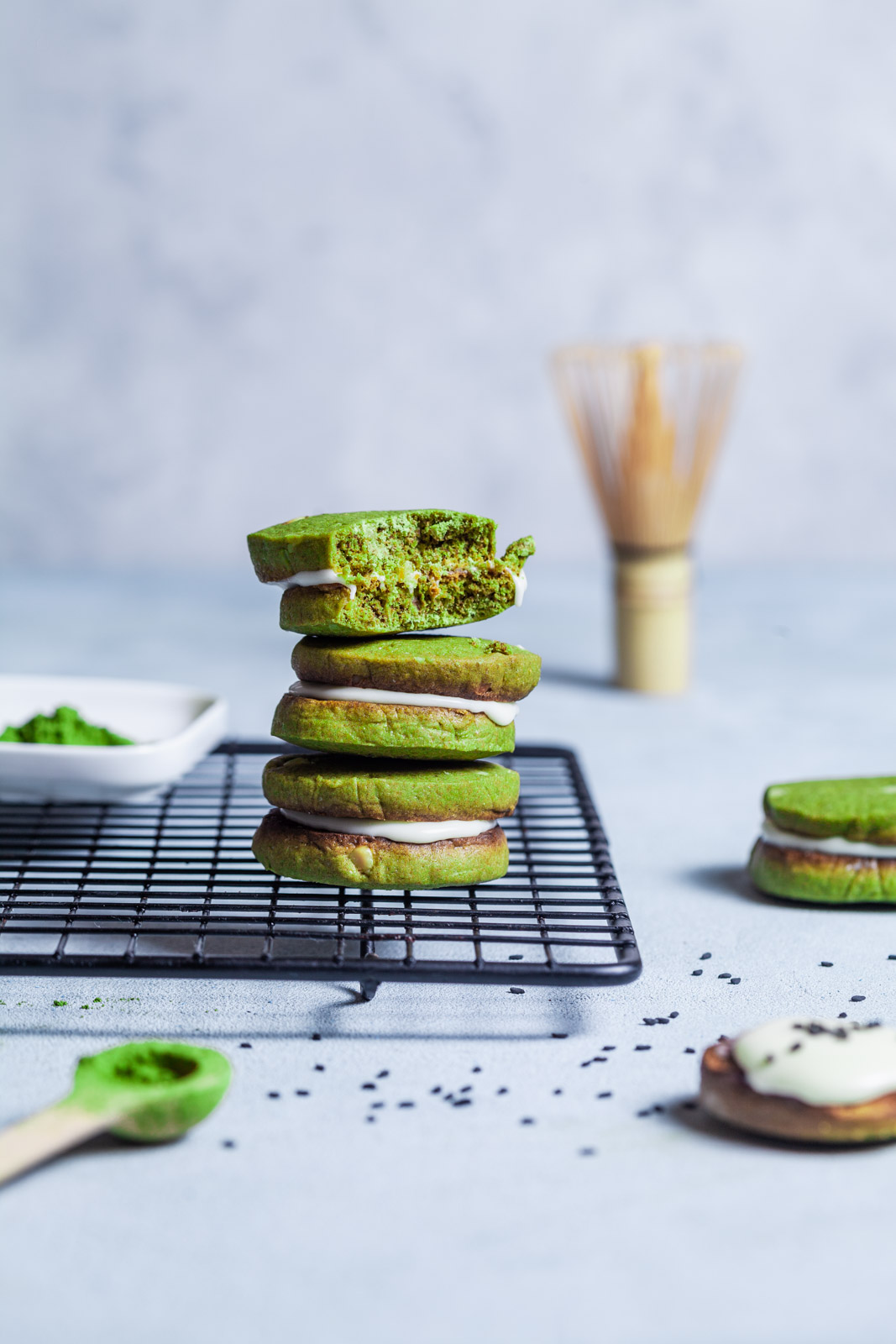 Matcha Tea Cookies