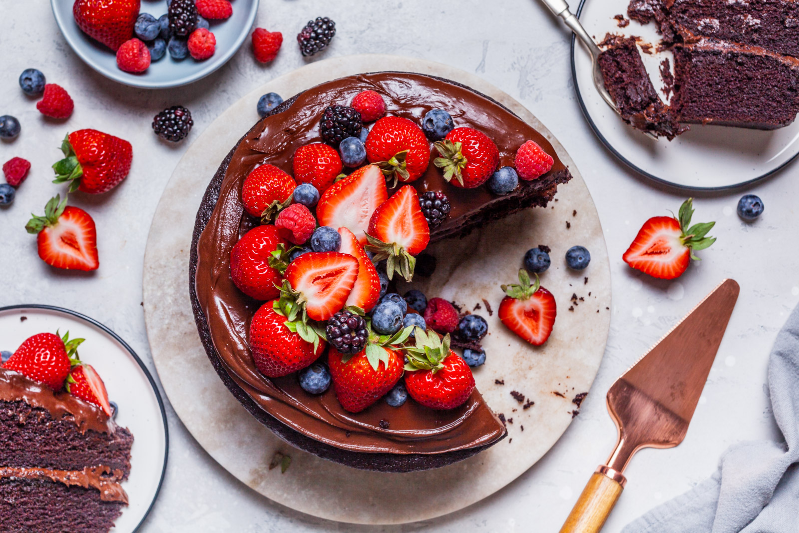 Vegan Chocolate Olive Oil Cake With Olive Oil Frosting