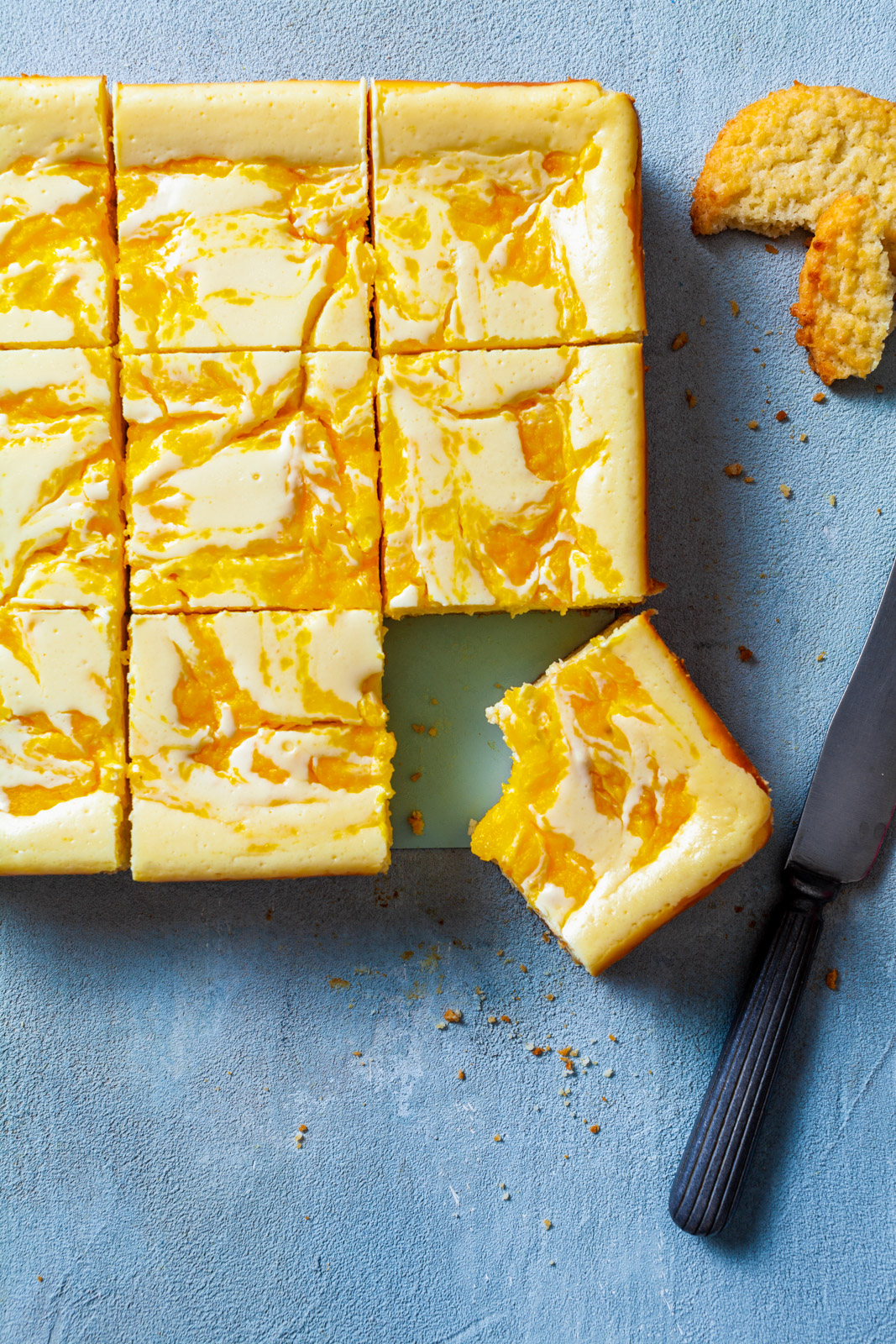 Mango Cheesecake Bars