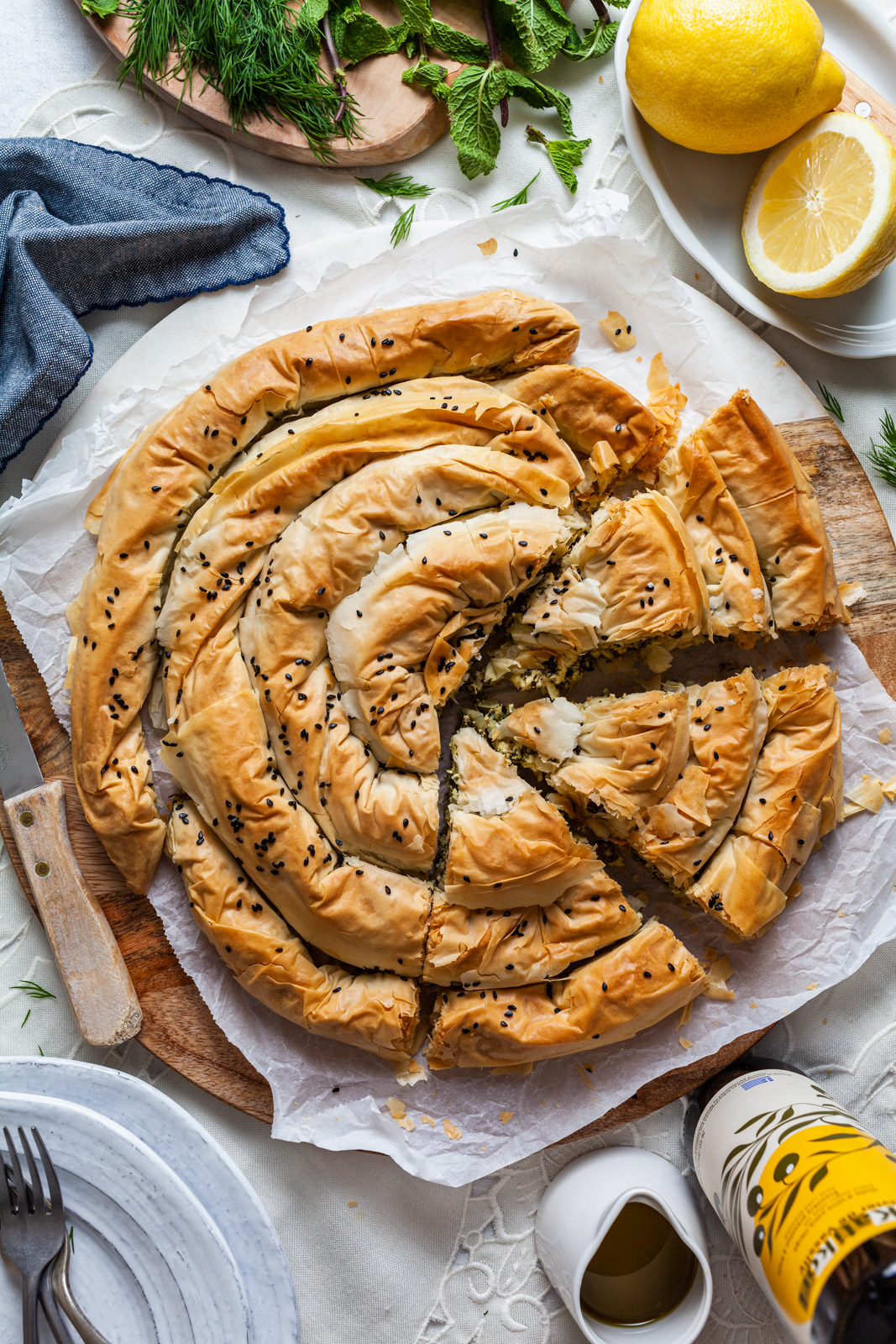 Vegan Spanakopita