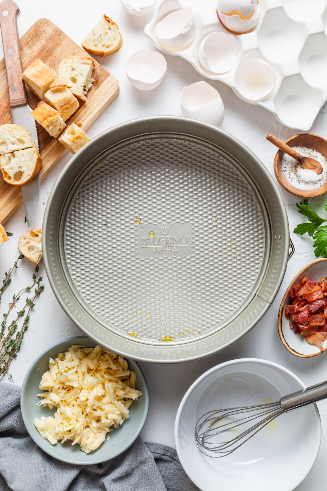 Savoury Baked French Toast