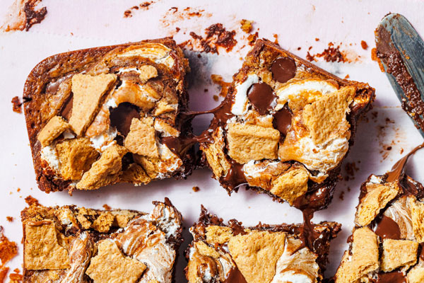 Nutella S'mores Bars