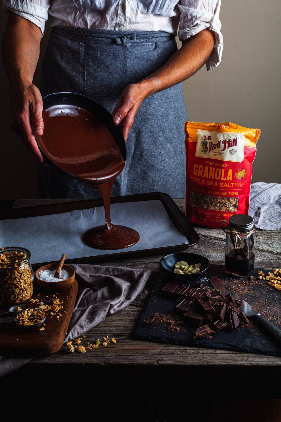 Chocolate Granola Bark