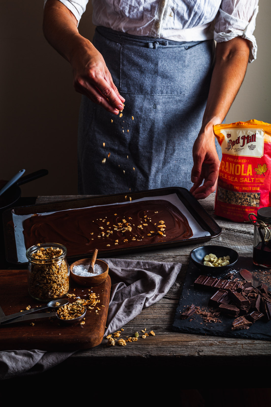 Chocolate Granola Bark