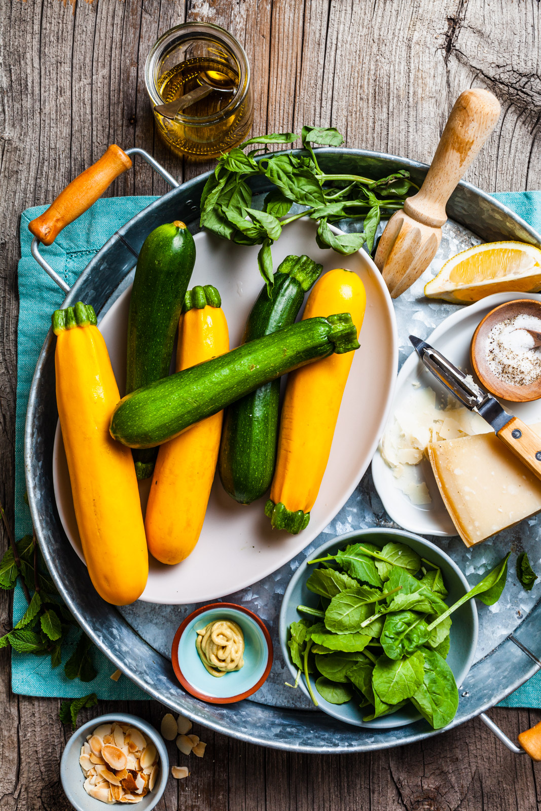 Shaved Zucchini Salad With a Lemony Vinaigrette