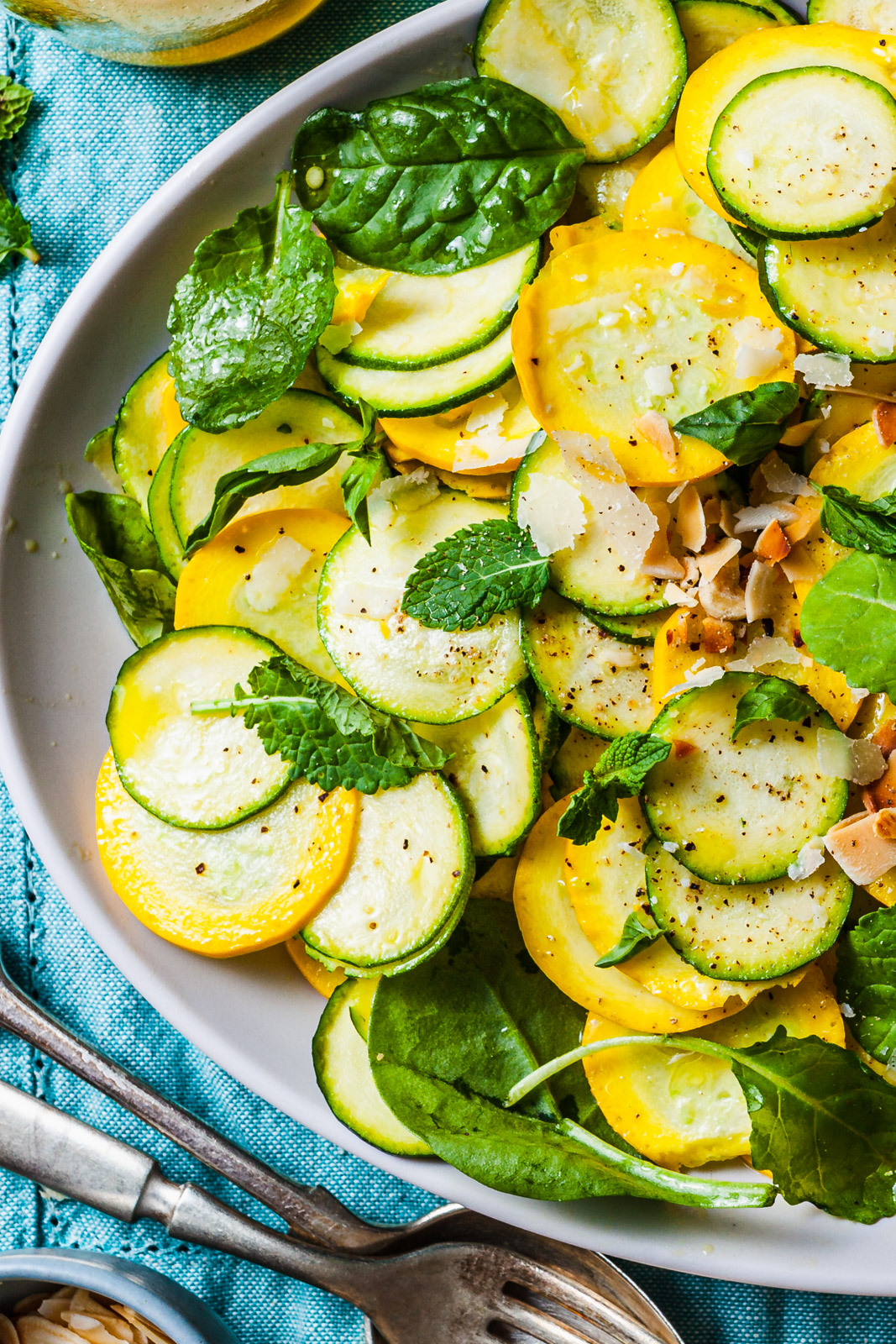 Shaved Zucchini Salad With a Lemony Vinaigrette