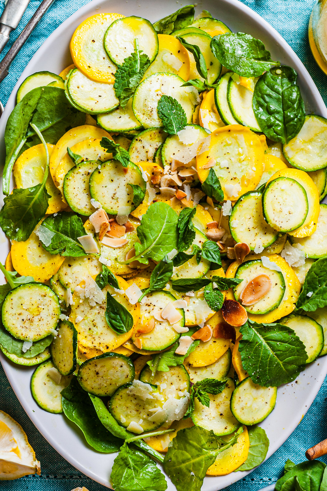 Shaved Zucchini Salad With a Lemony Vinaigrette