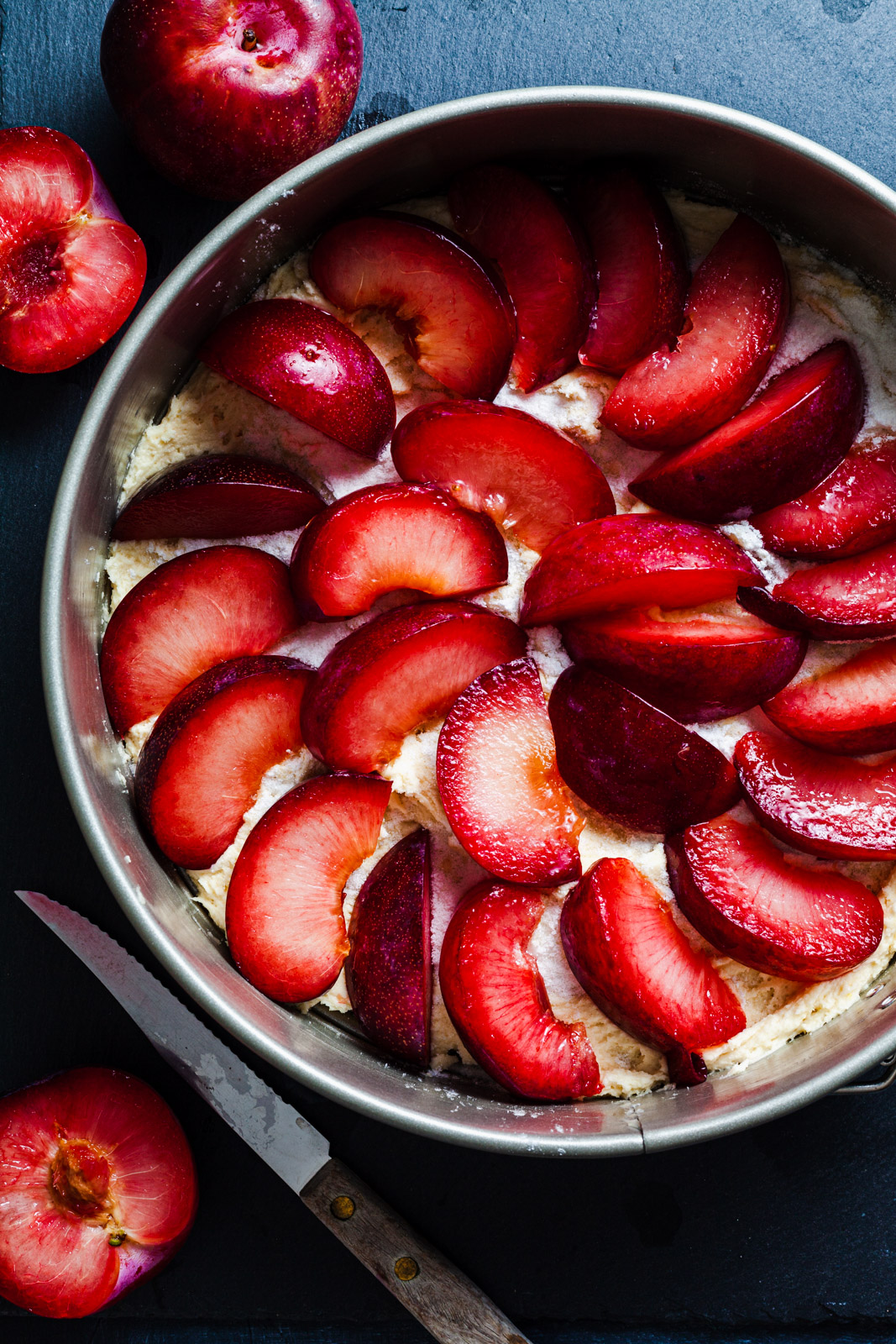 German Plum Cake with Streusel 