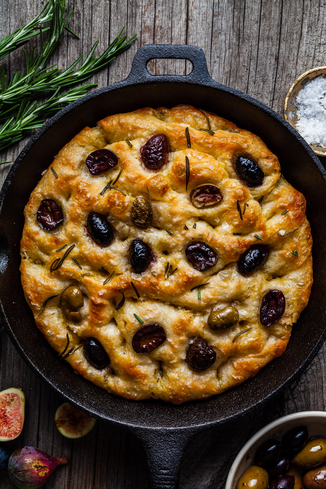 No Knead Focaccia Bread