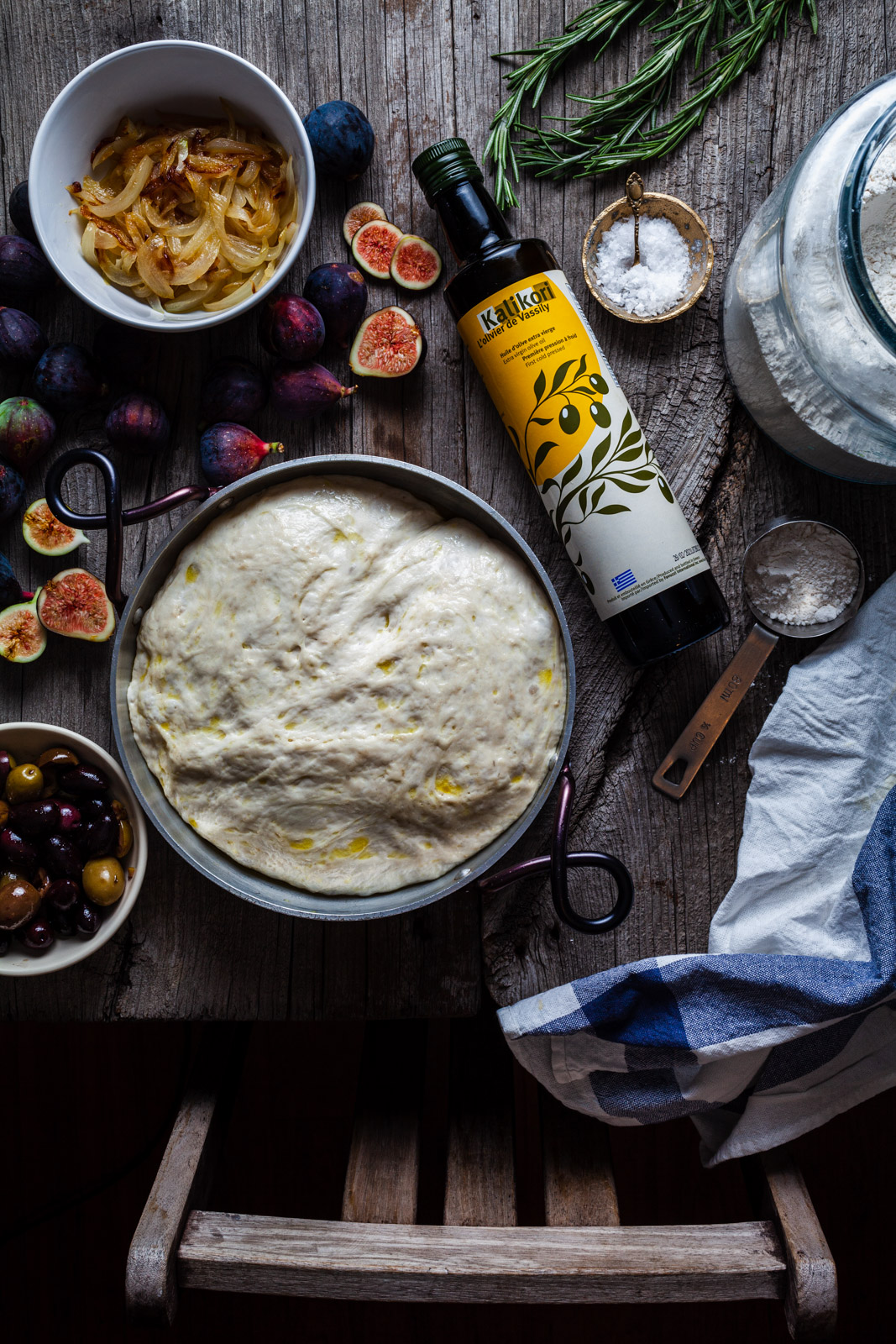 No Knead Focaccia Bread