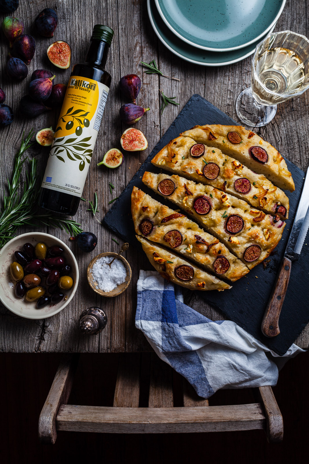 No Knead Focaccia Bread