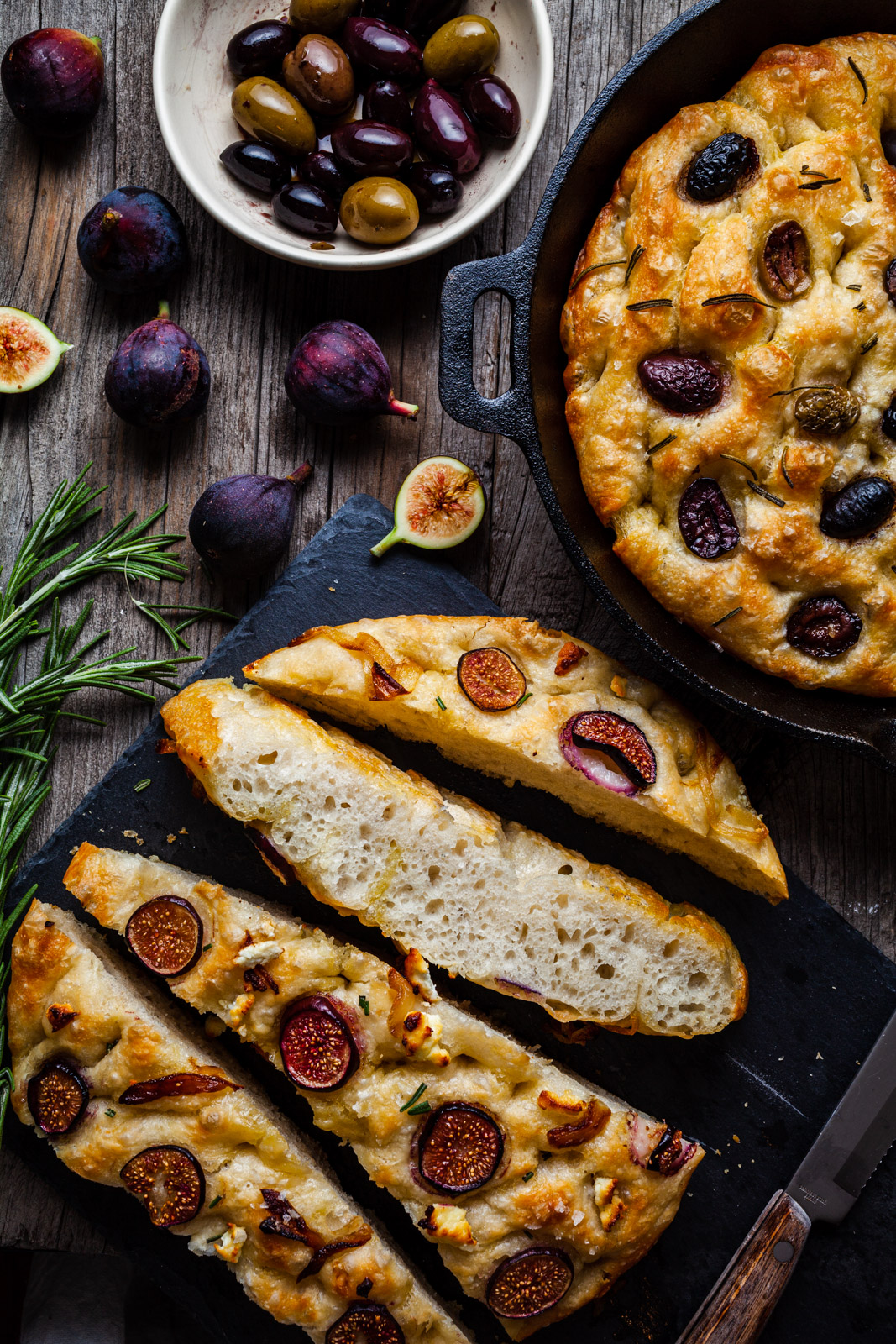 No Knead Focaccia Bread