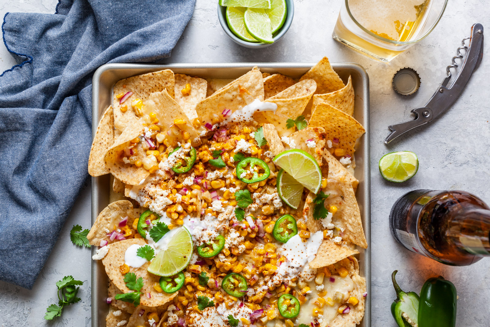 Mexican Street Corn Nachos