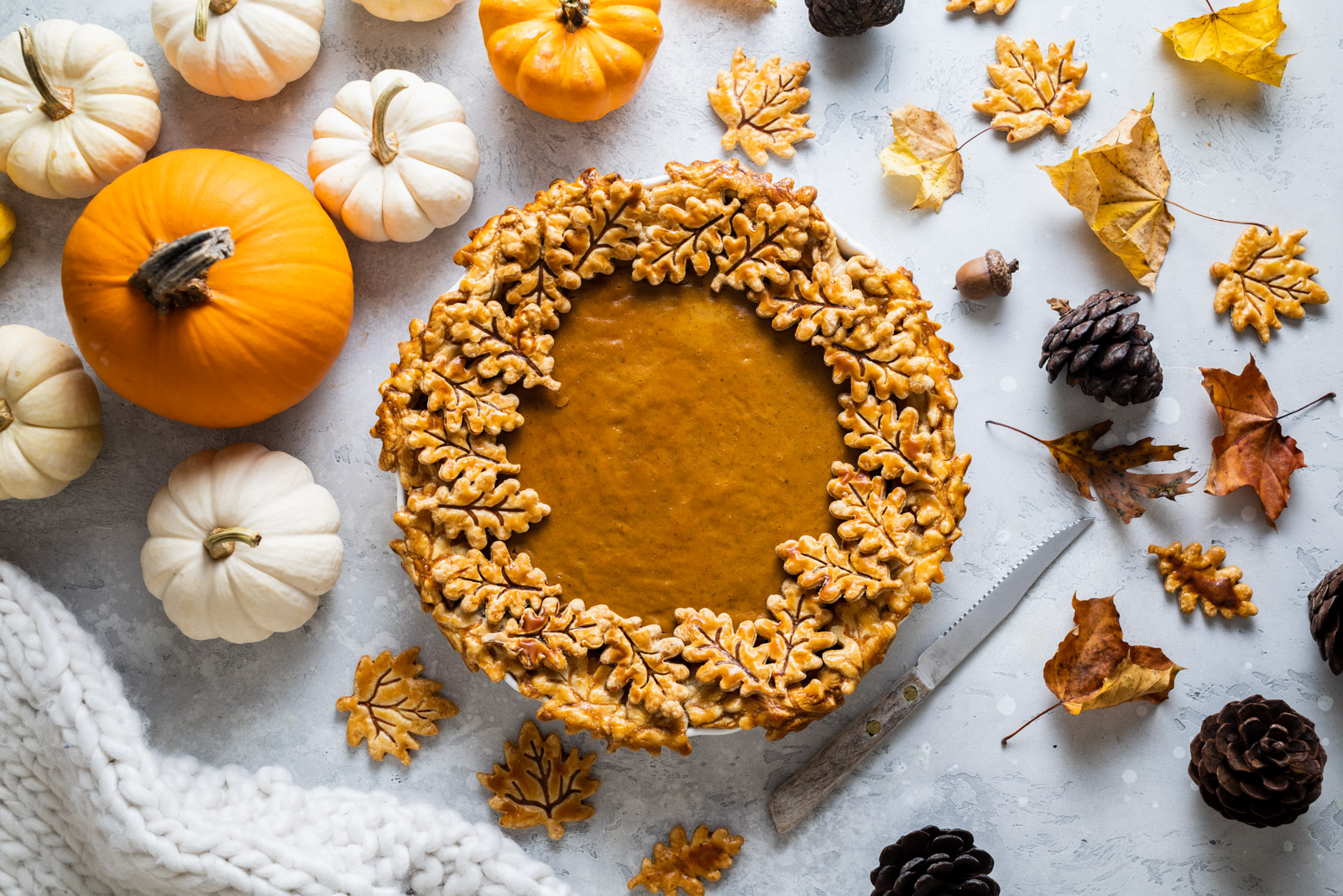 Brown Butter Maple Pumpkin Pie