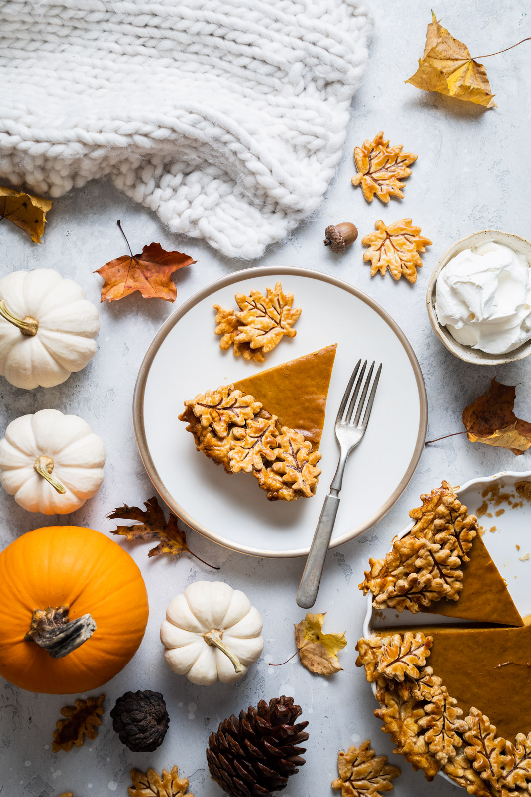 Brown Butter Maple Pumpkin Pie