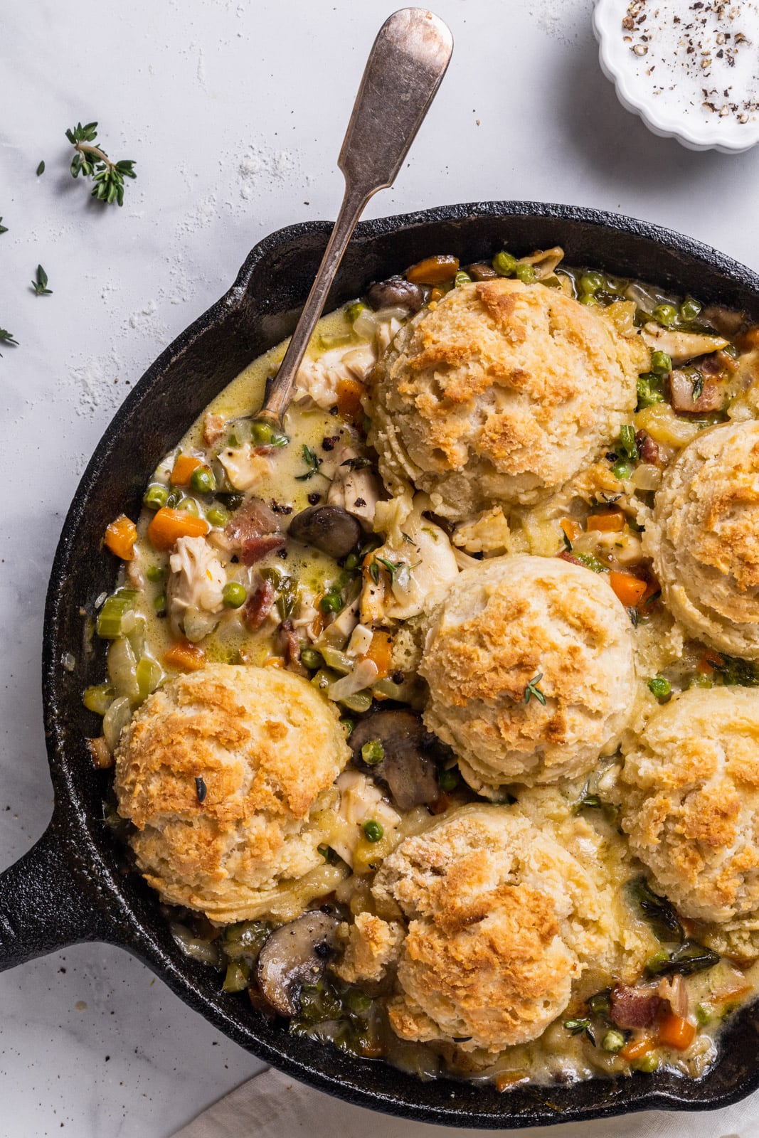 Drop Biscuit Chicken Pot Pie