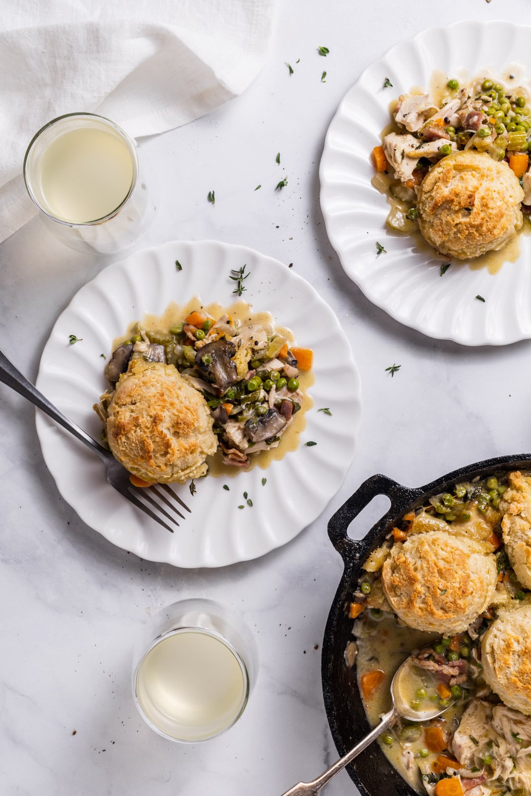 Drop Biscuit Chicken Pot Pie