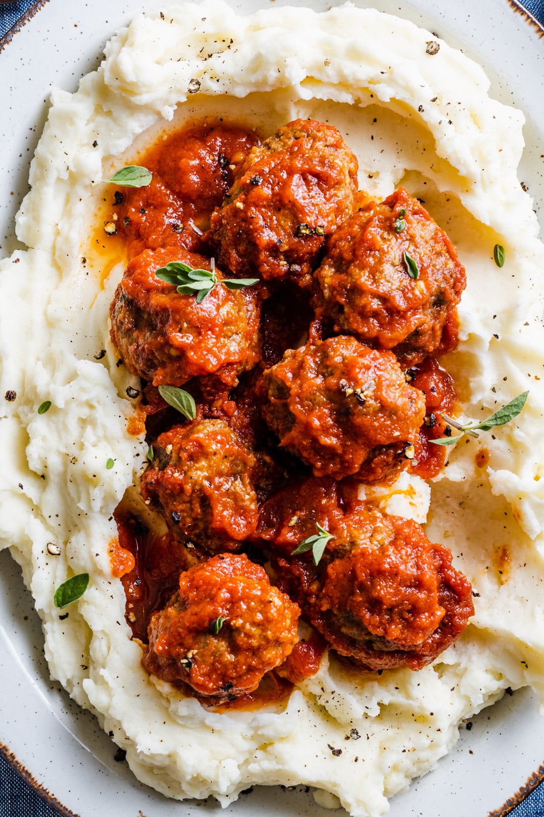 Cumin Spiced Meatballs in Rich Tomato Sauce