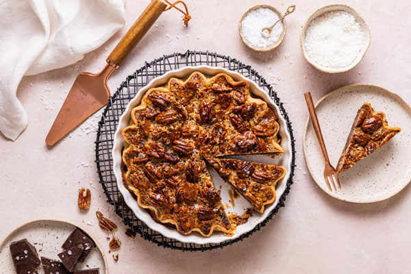 German Chocolate Pecan Pie