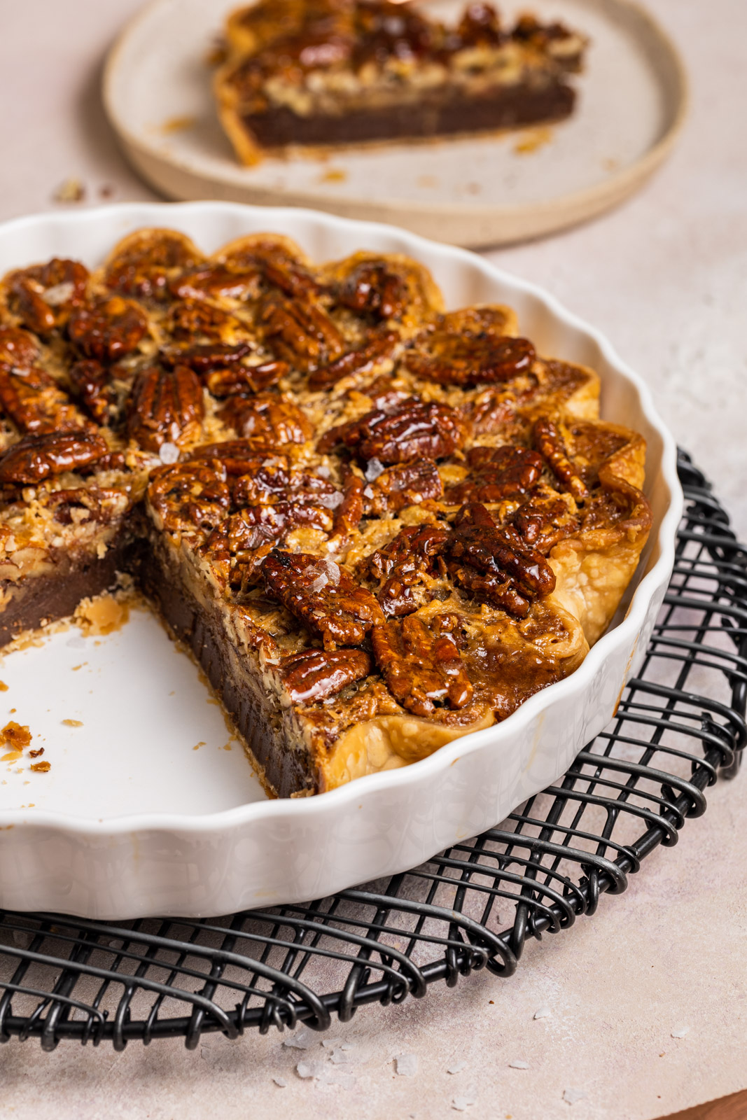 German Chocolate Pecan Pie