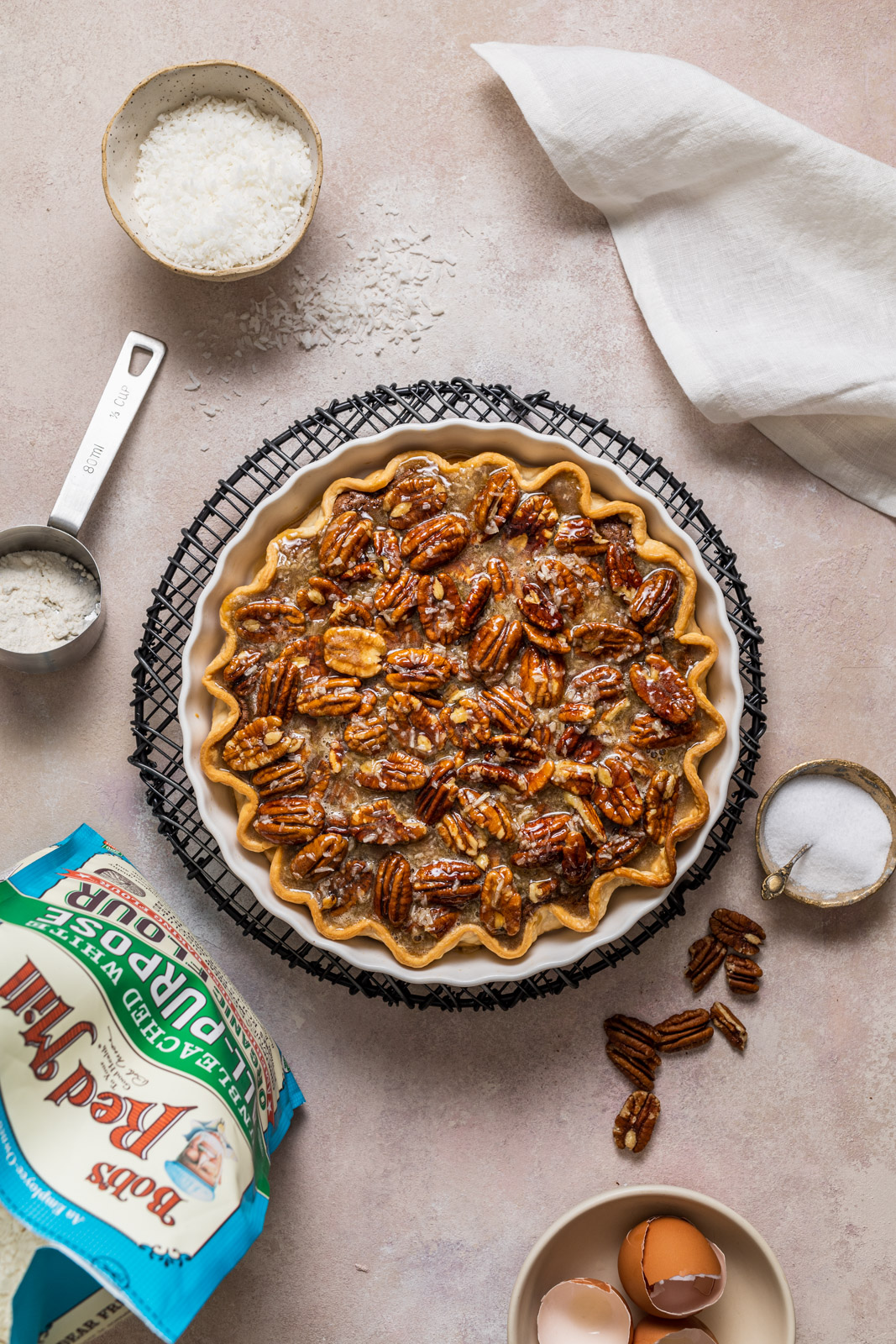 German Chocolate Pecan Pie