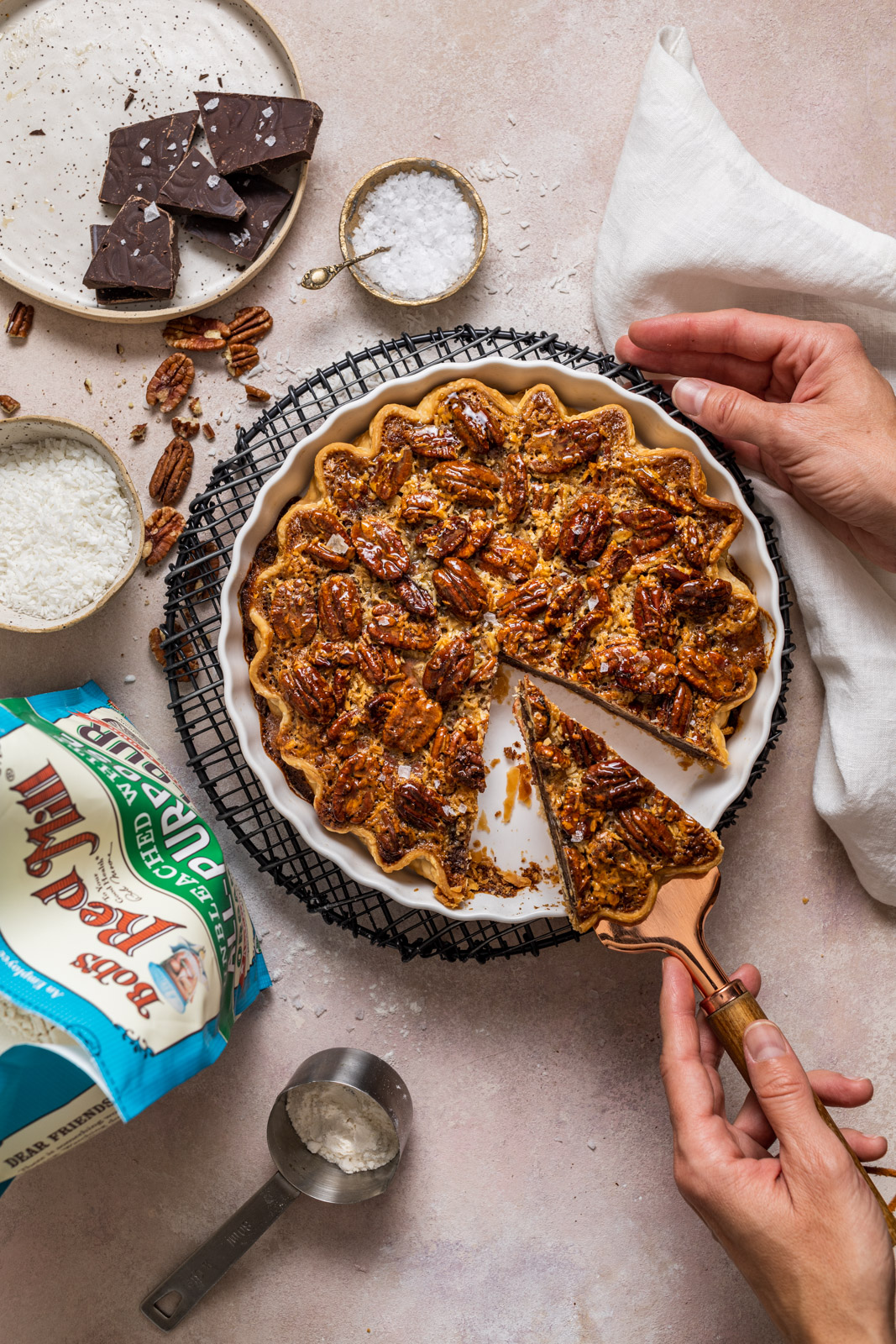 German Chocolate Pecan Pie