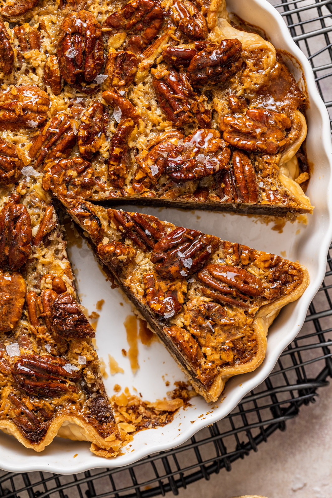 German Chocolate Pecan Pie