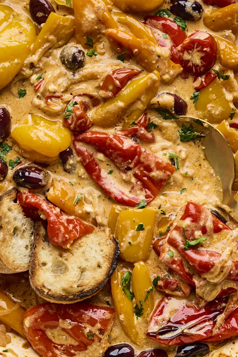 Spicy Baked Feta – Bouyiourdi