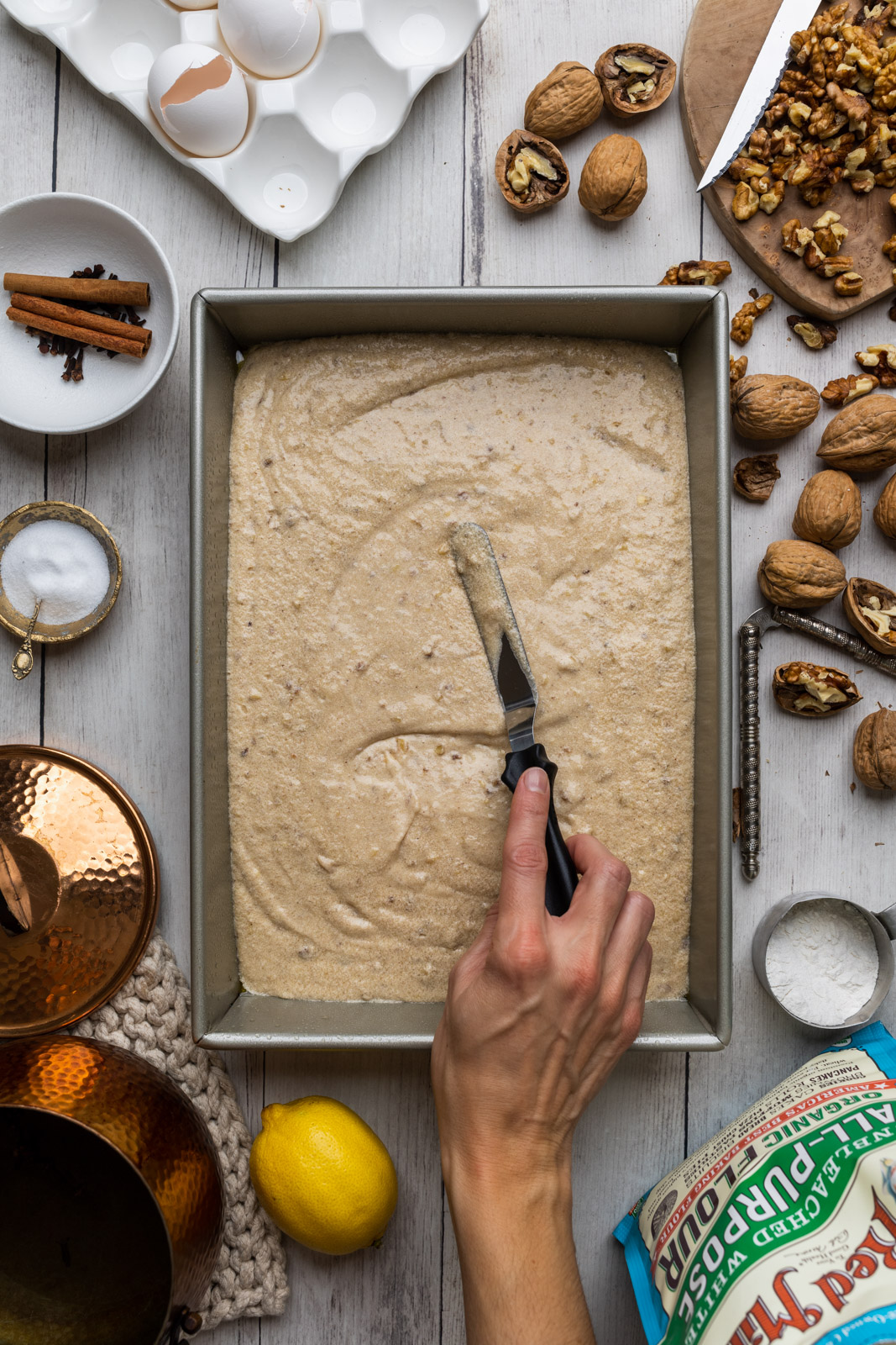 Karithopita Greek Walnut Cake