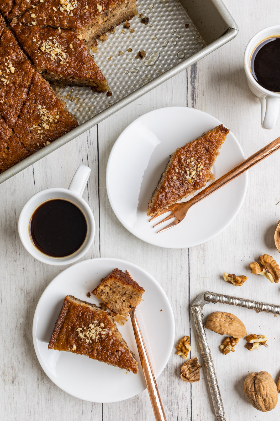 Karithopita Greek Walnut Cake