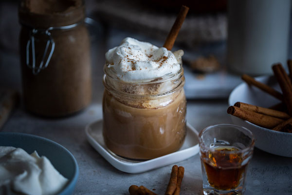 Hot Buttered Rum Latte