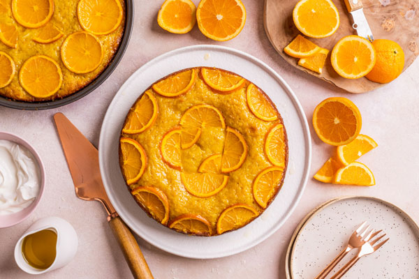 Greek Orange Phyllo Cake (Portokalopita)