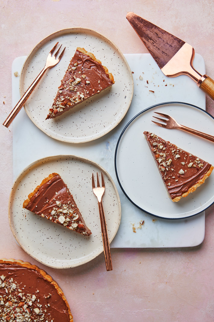 Nutella Tart With A Gluten Free Crust