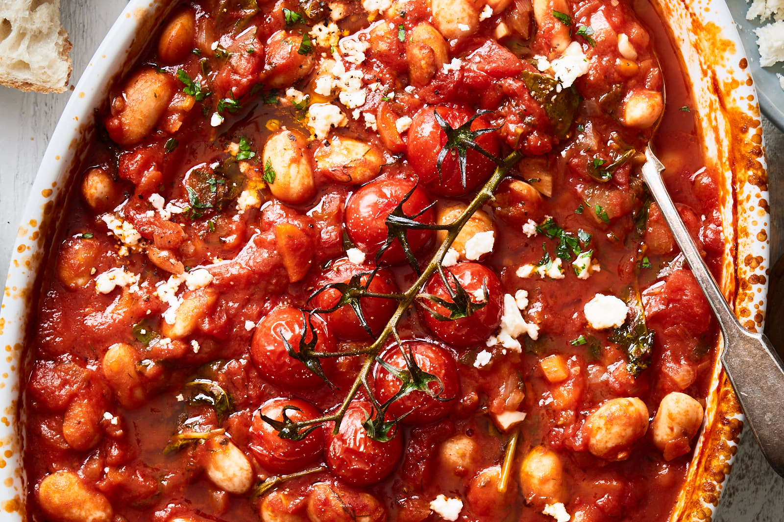 Gigantes Plaki - Greek-style baked white beans