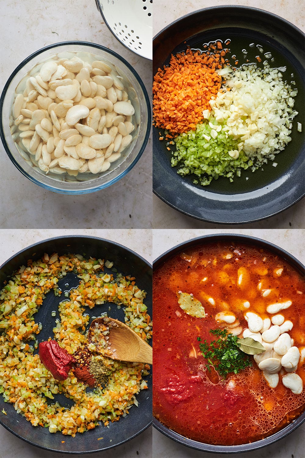 Gigantes Plaki - Greek-style baked white beans