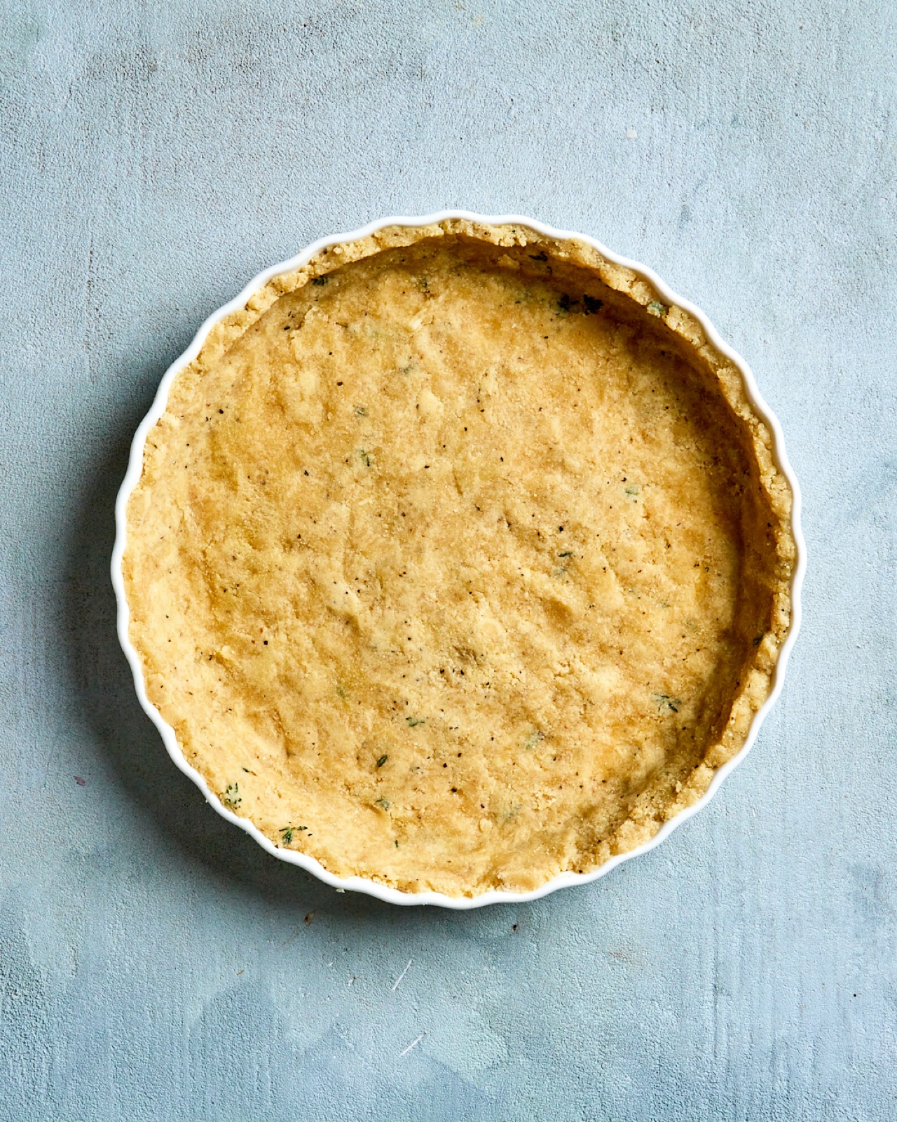 Asparagus Custard Tart With a Gluten Free Crust