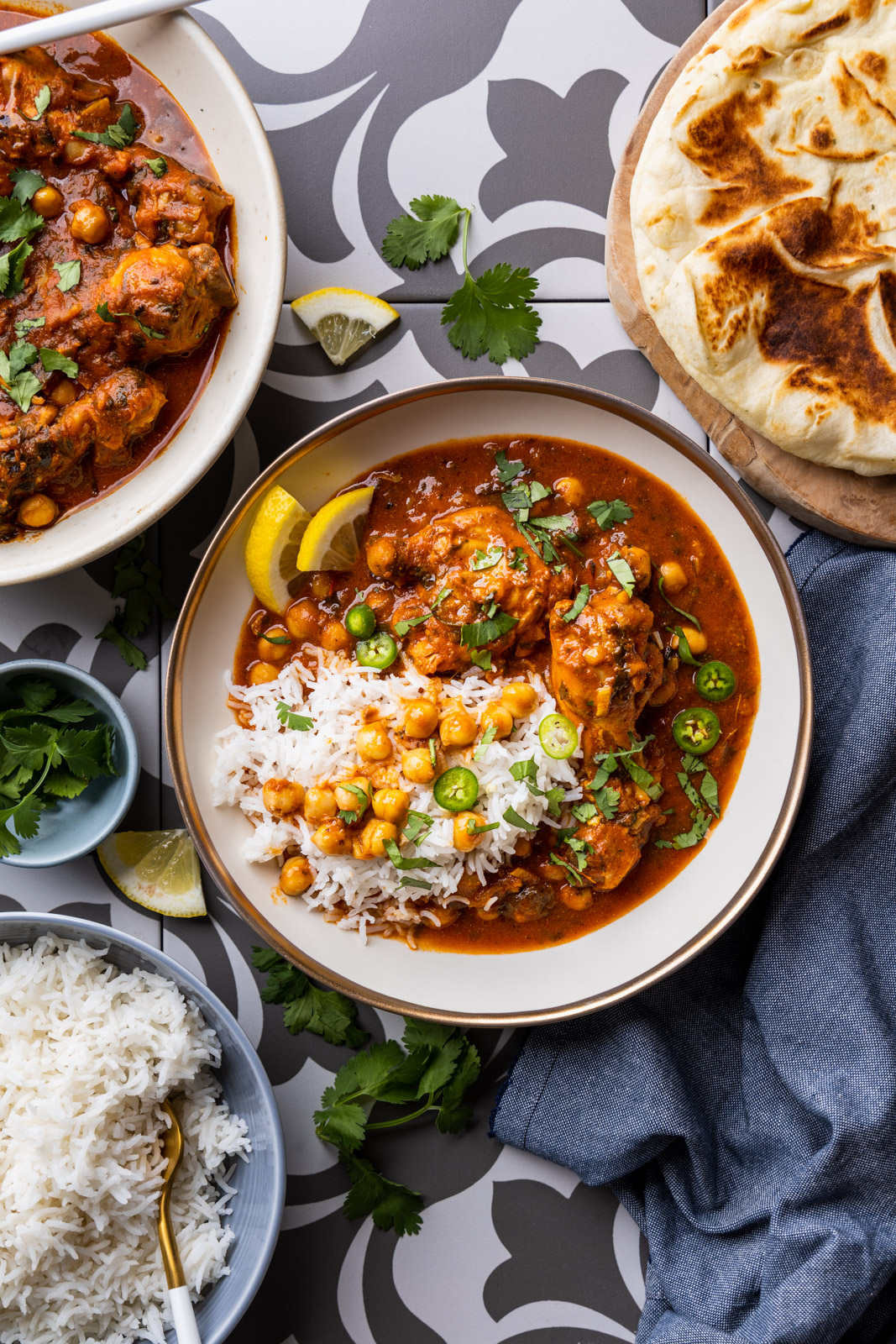 Quick and Easy Chicken and Chickpea Masala