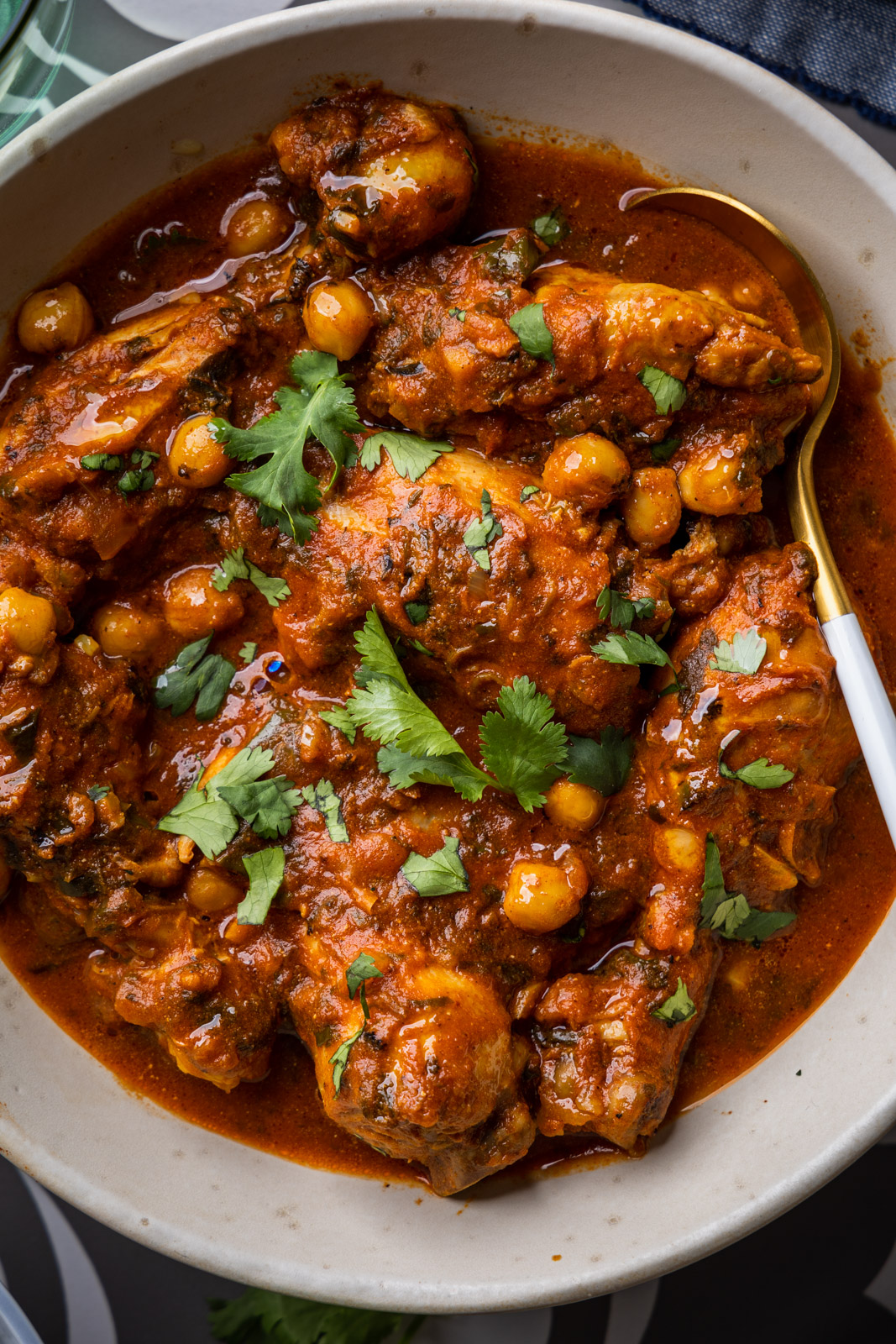 Quick and Easy Chicken and Chickpea Masala