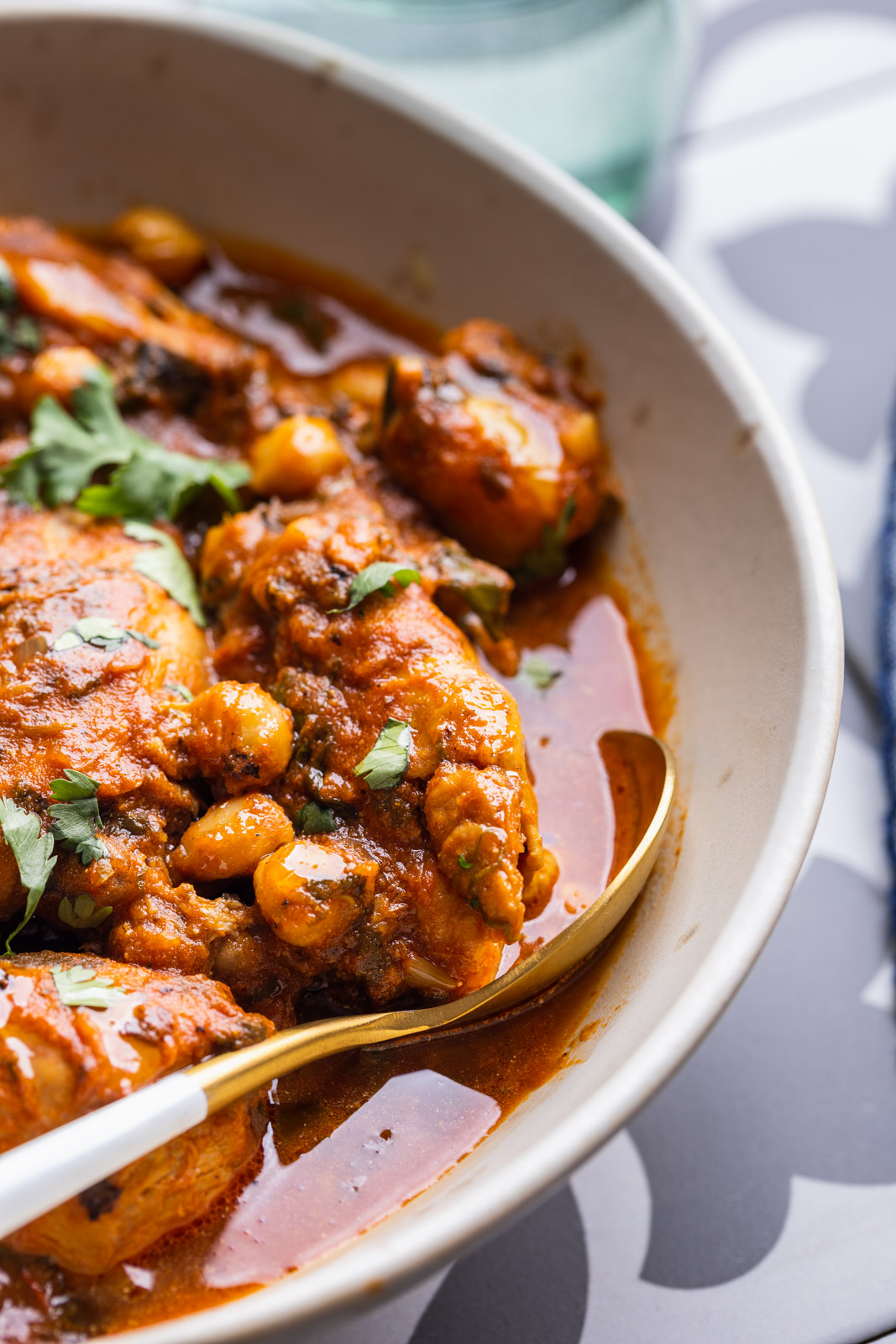 Quick and Easy Chicken and Chickpea Masala