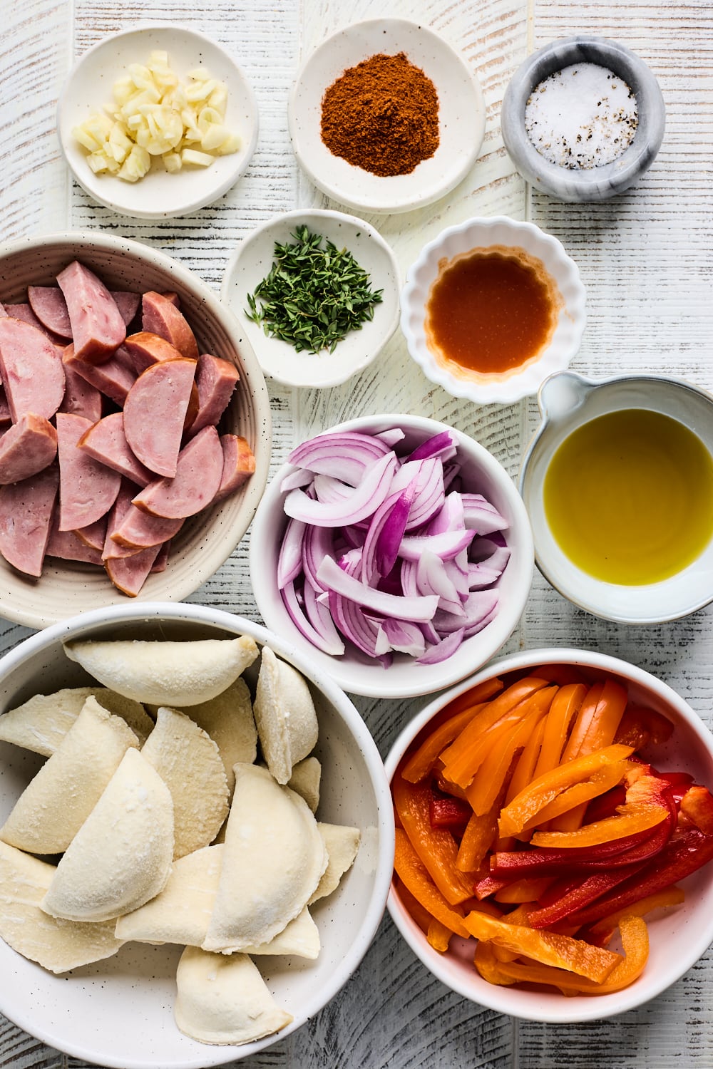 Easy Pierogi Sausage and Veggie Sheet Pan Dinner