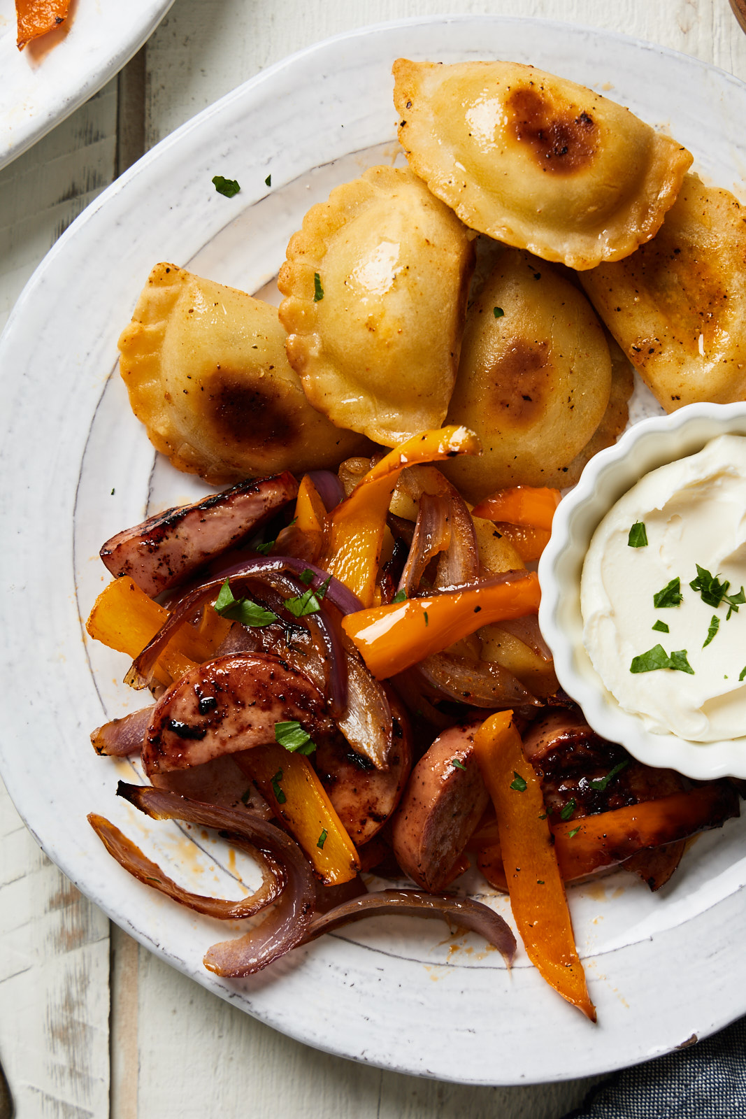 Easy Pierogi Sausage and Veggie Sheet Pan Dinner