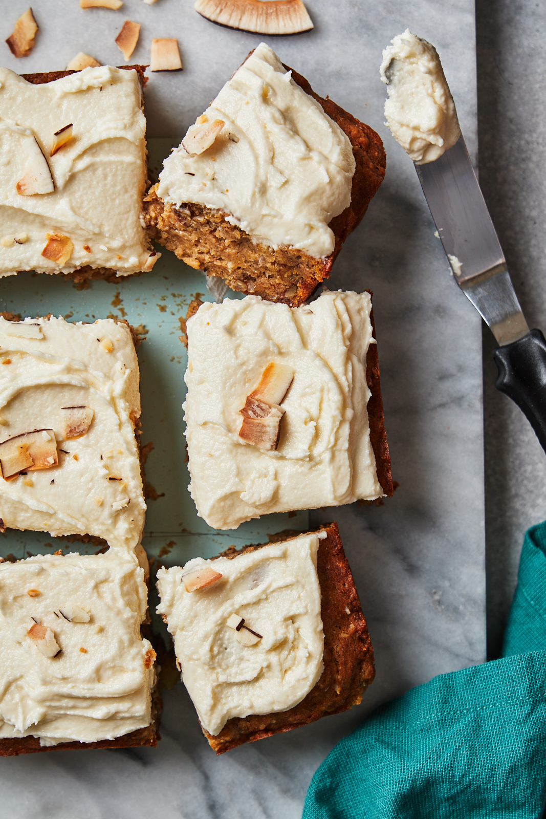 Vegan Hummingbird Cake sliced