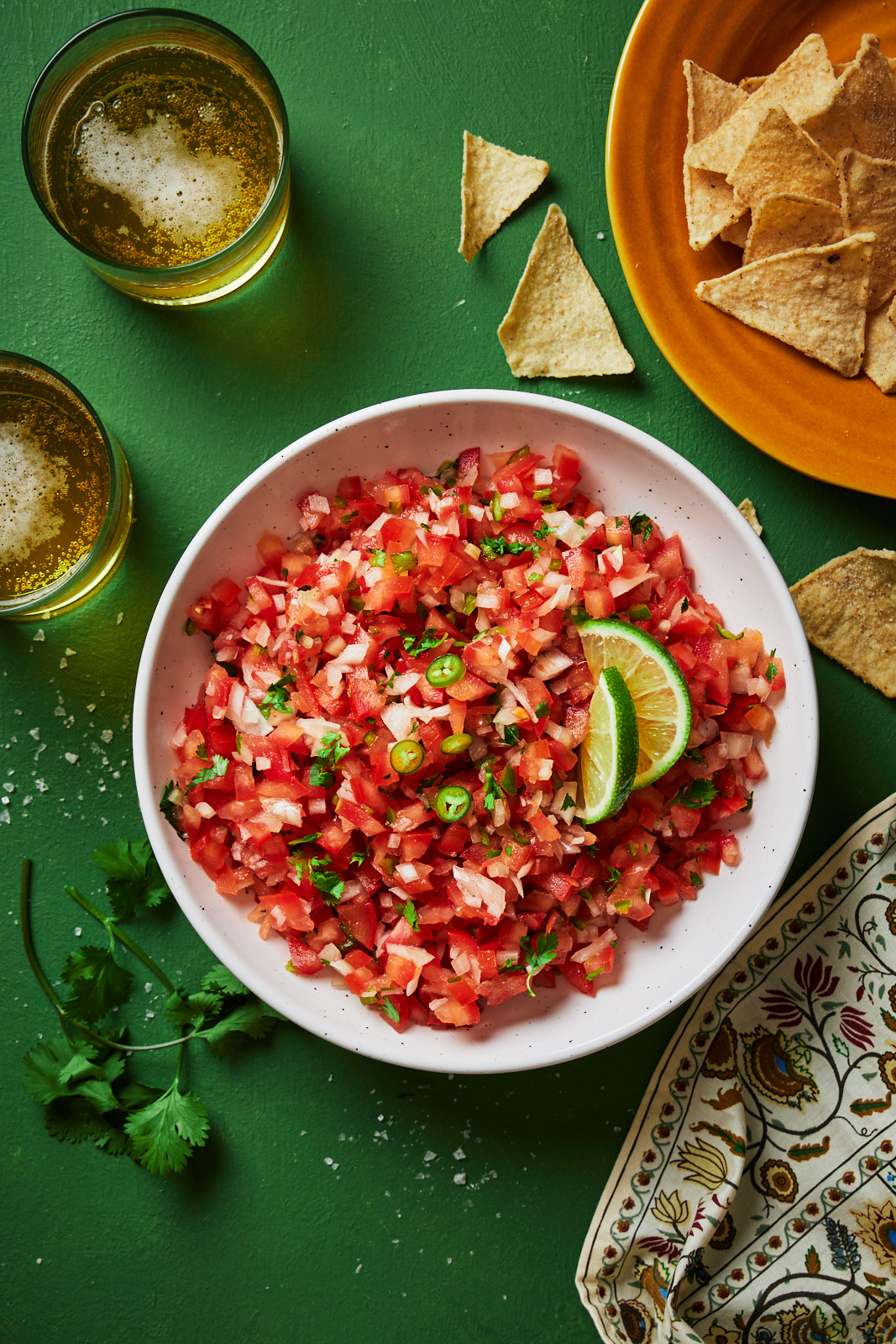 Pico De Gallo ready to serve