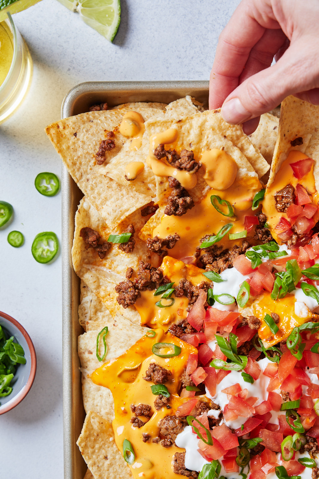 Sheet Pan Nachos Supreme