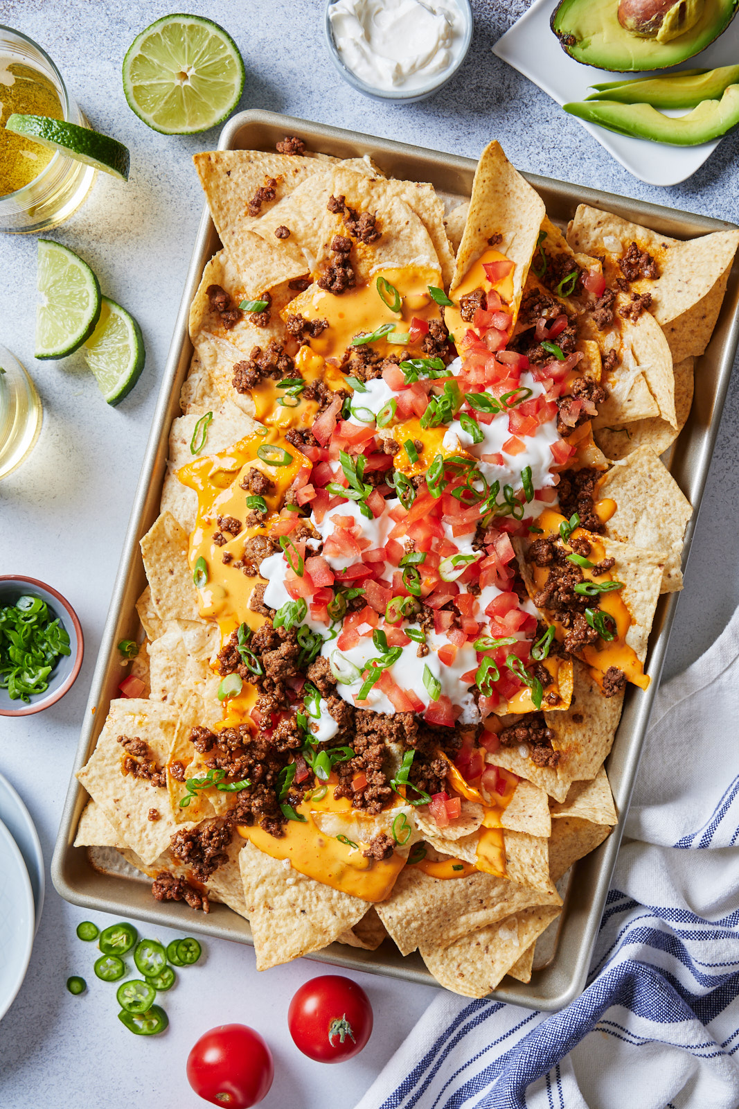 Sheet Pan Nachos Supreme